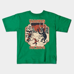 Krampus holidays Kids T-Shirt